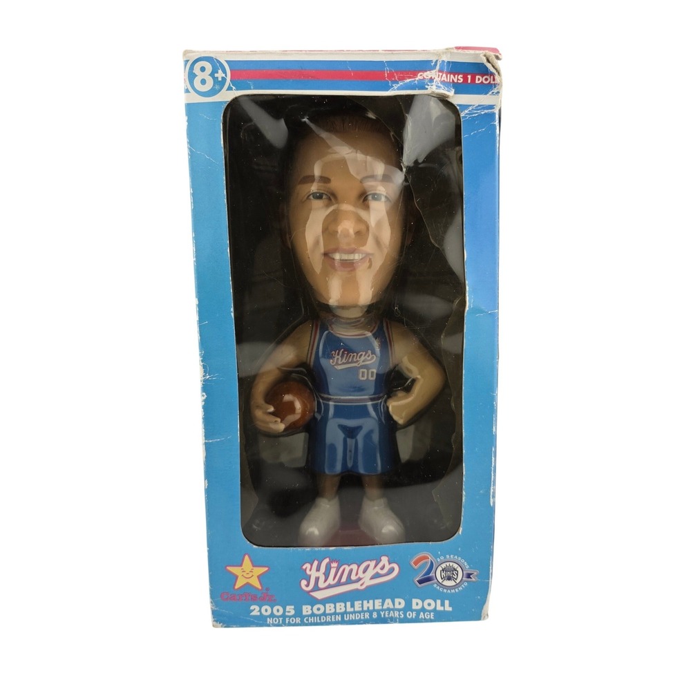 Sacramento Kings Greg‎ Ostertag Bobblehead 2004-2005 Carl's Jr 20 Seasons NBA 00